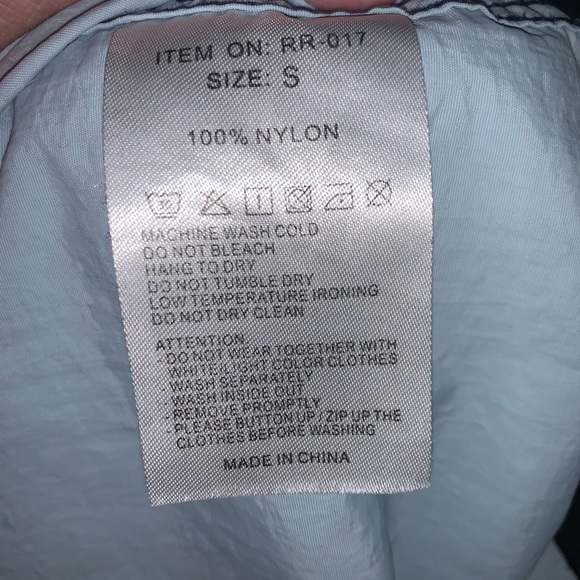 Brandy Melville - Blue and White Windbreaker - Picture 2 of 2